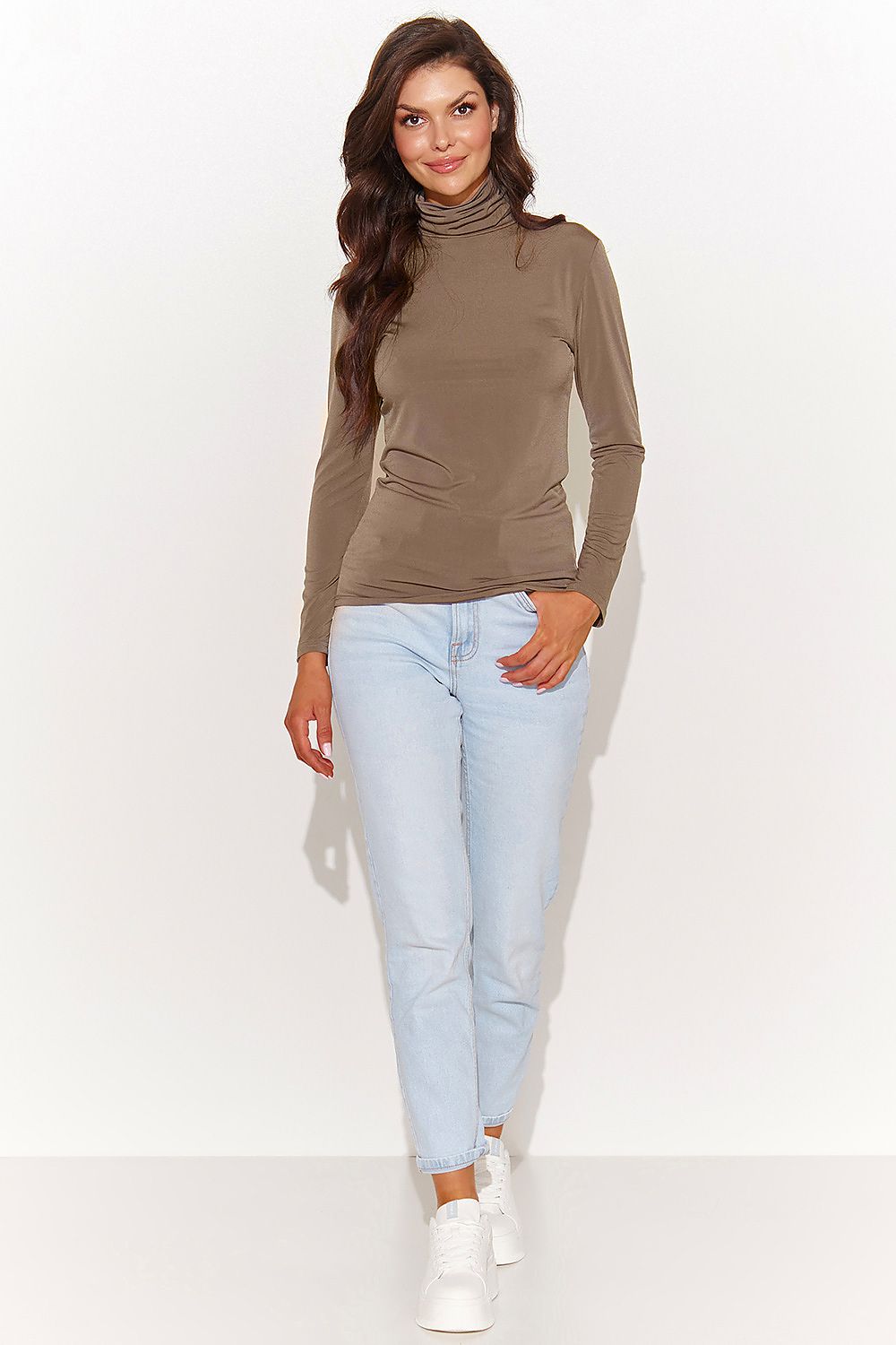 Women's Turtleneck Long Sleeve Blouse – view 17