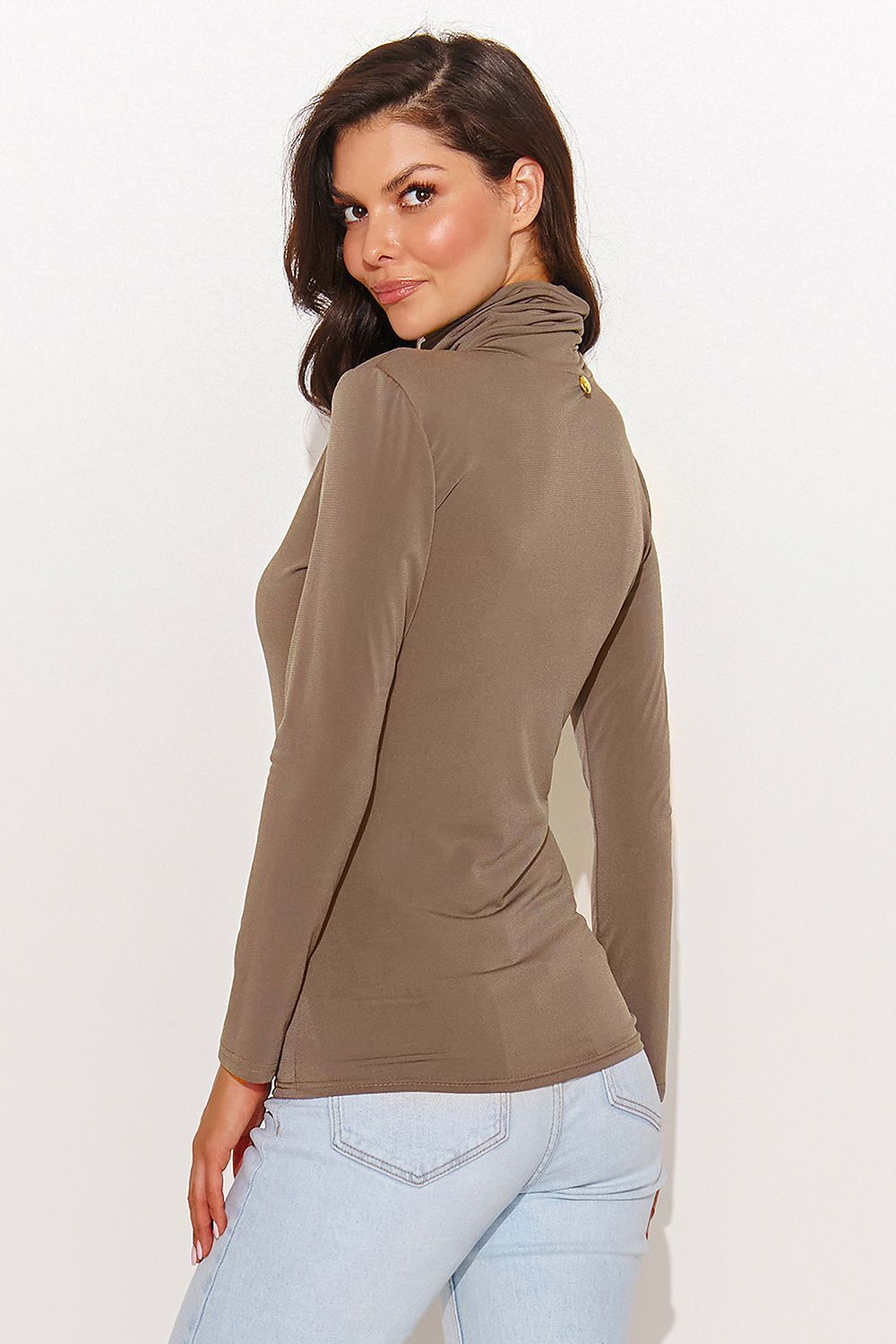 Women's Turtleneck Long Sleeve Blouse – view 18