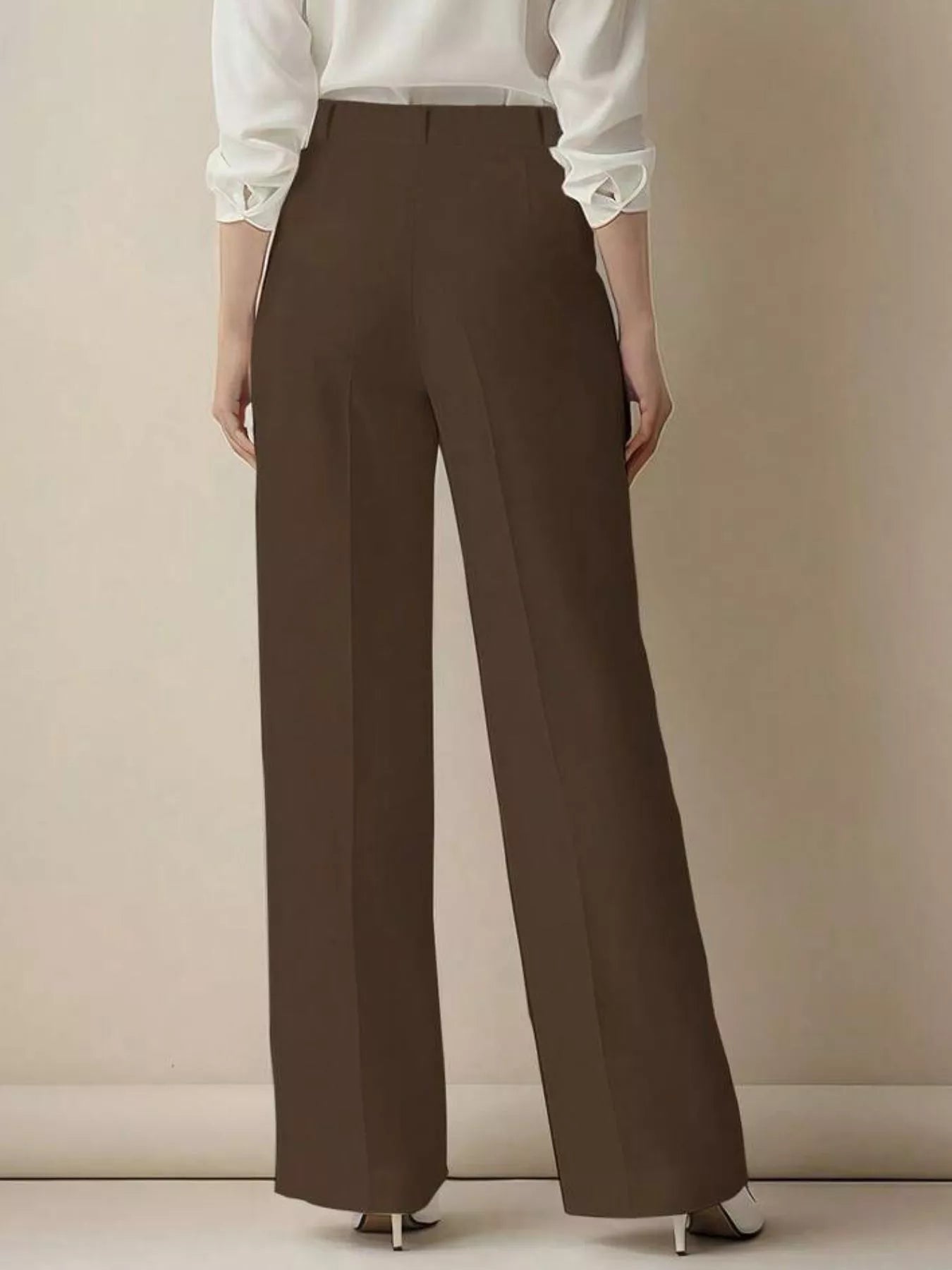 High-Waisted Wide Leg Pants  Shop One Place