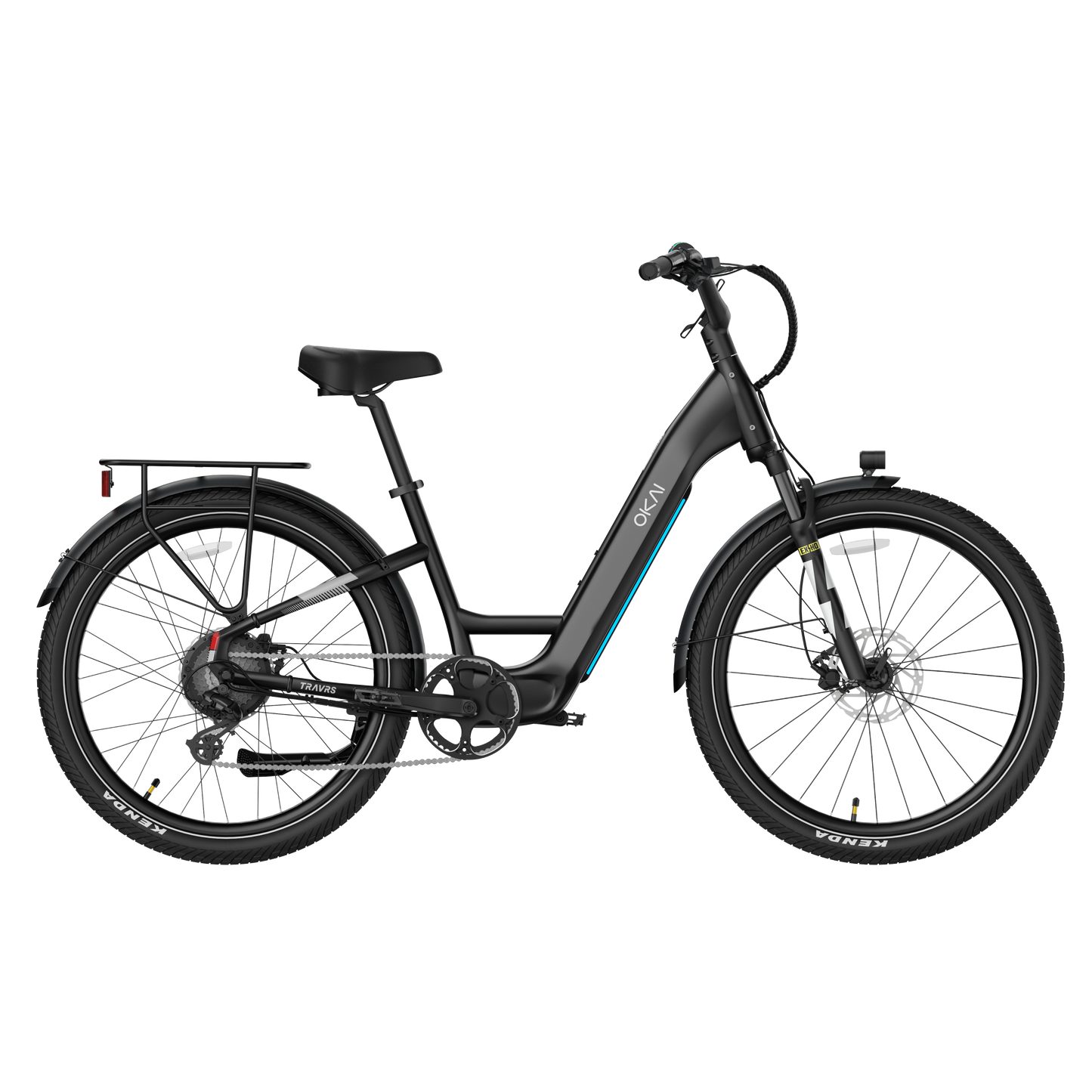 EB80 Smart Trekking E-Bike - 55 Mile Range  Shop One Place