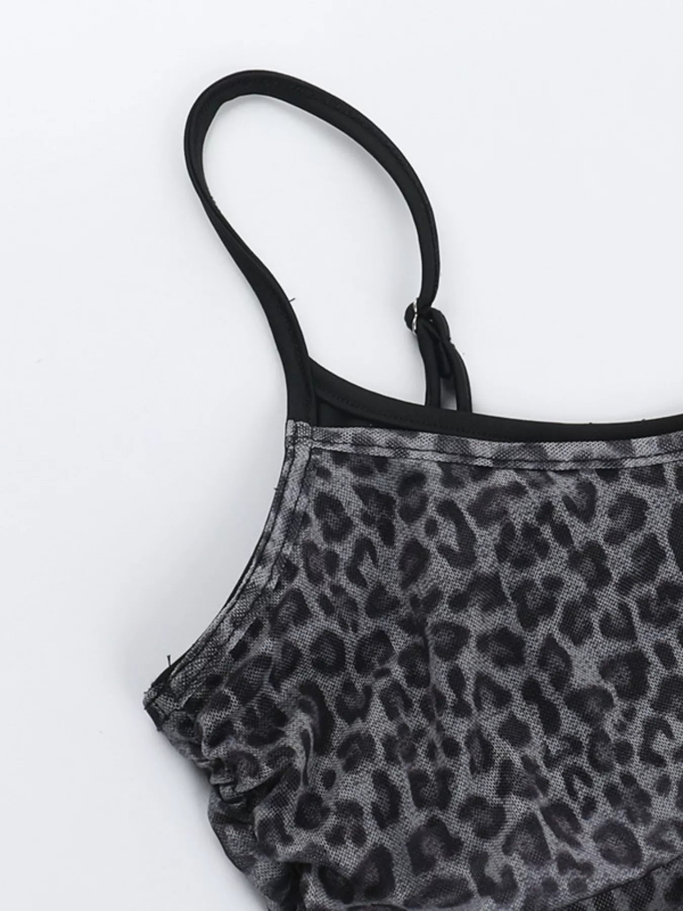 Sheer Leopard Print Cami  Shop One Place