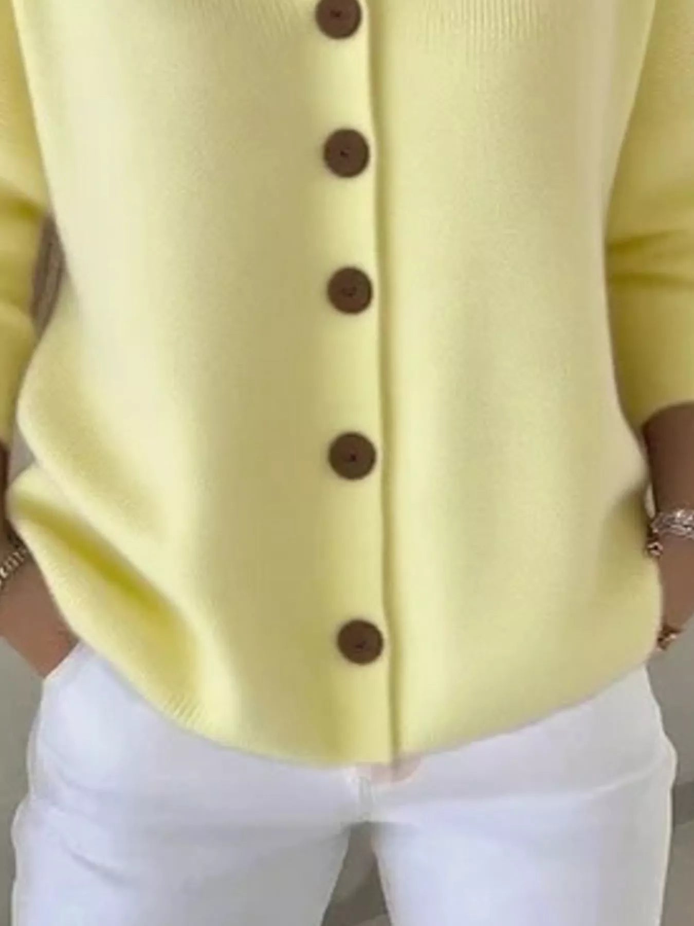 Full Size Hooded Button-Front Soft Knit Cardigan Plus Size  Shop One Place