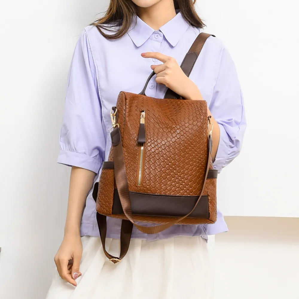 PU Leather Backpack Bag  Shop One Place
