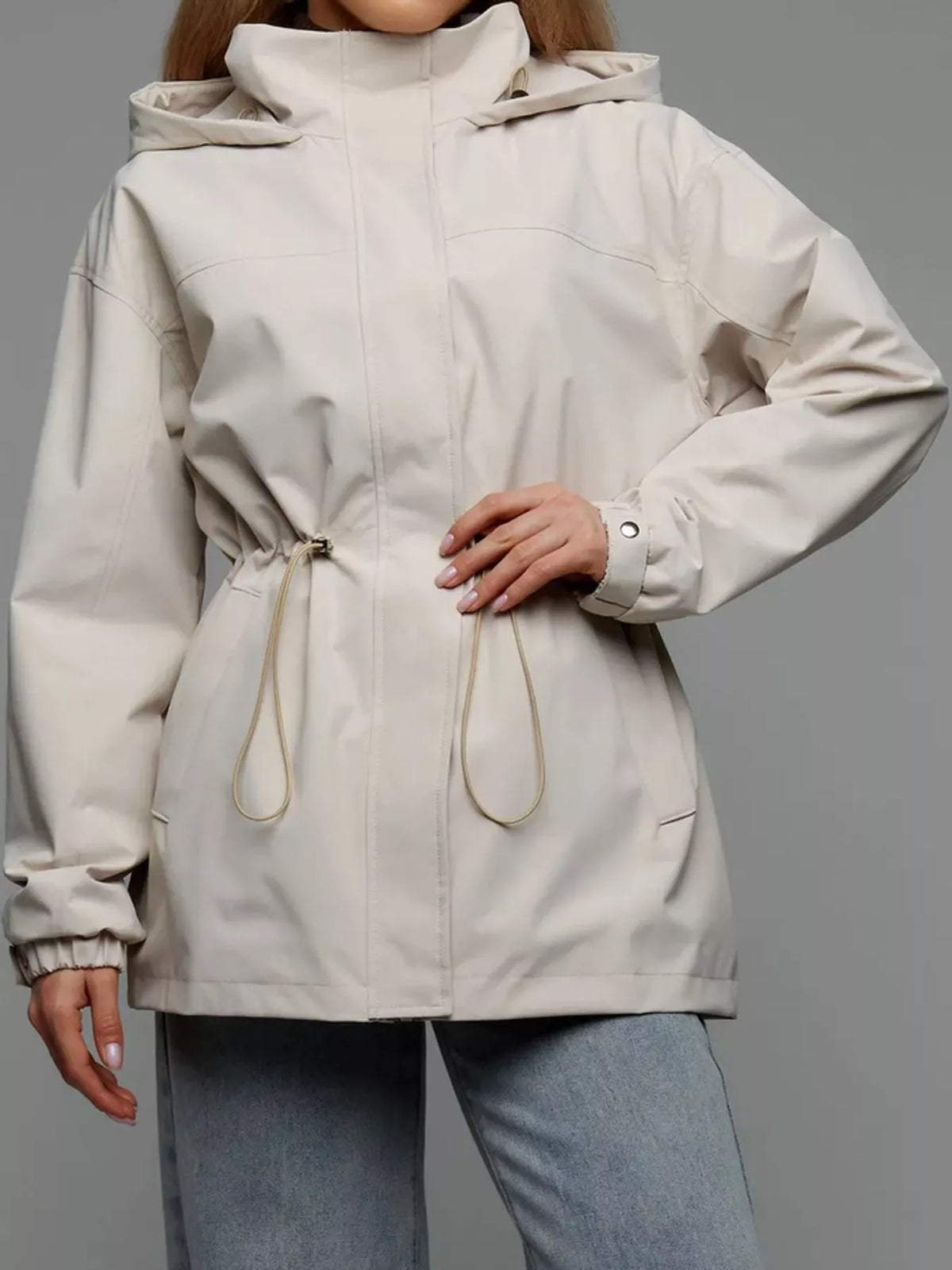 Women's Hooded Windbreaker Jacket – view 6