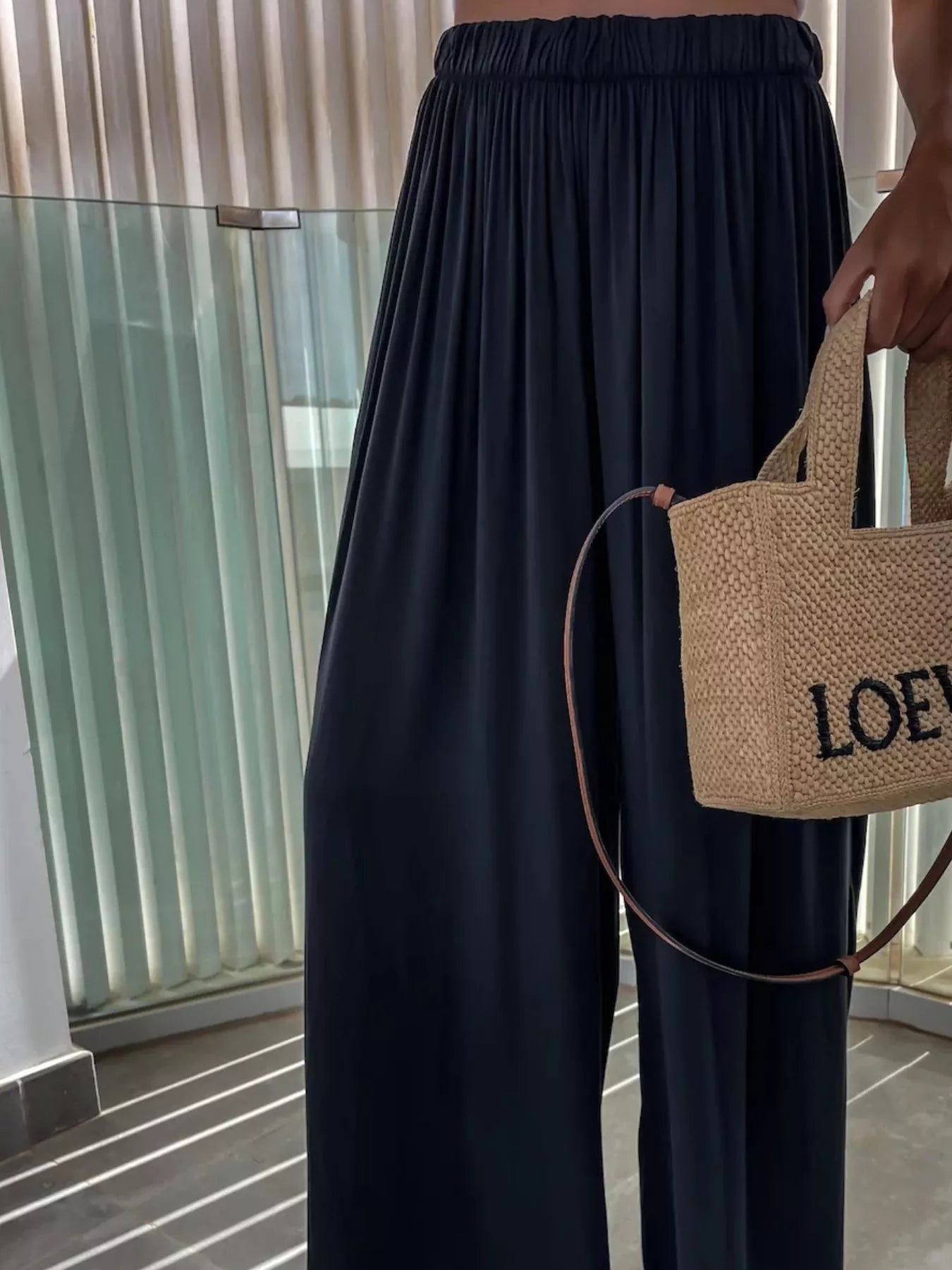 Wide-Leg Flowy Pants  Shop One Place