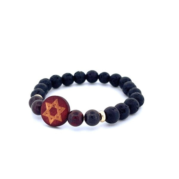 Star of David Bracelet with Natural Stones  Shop One Place