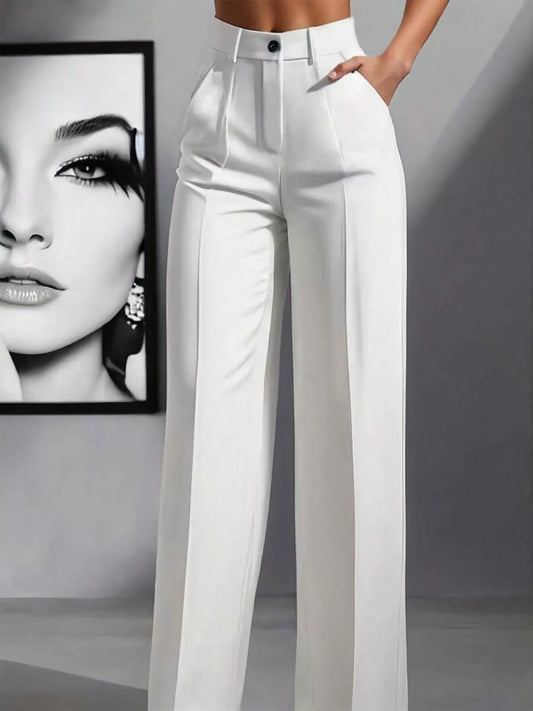 High-Waisted Wide Leg Pants  Shop One Place