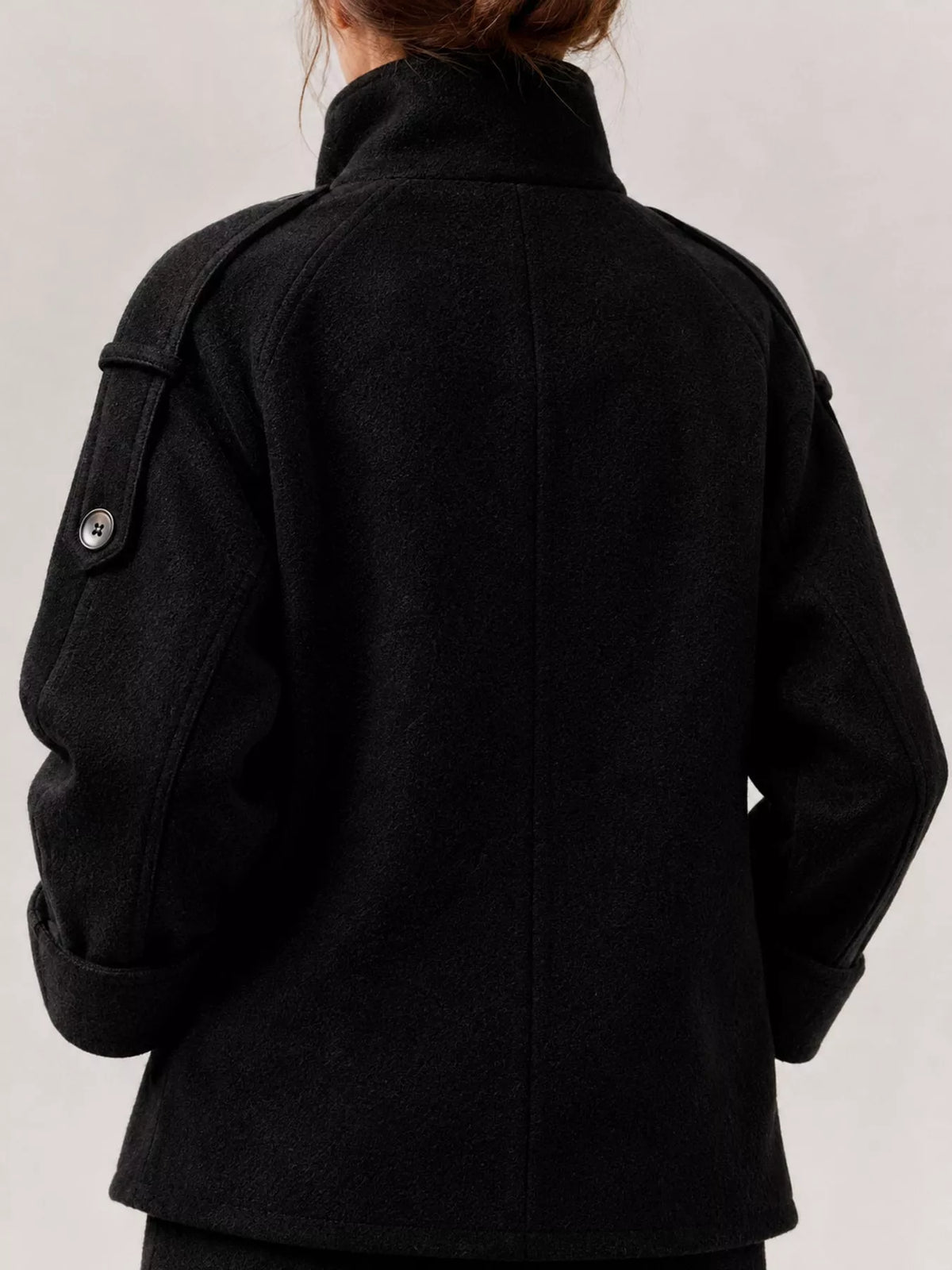 Women's Double-Breasted Belted Coat – view 11