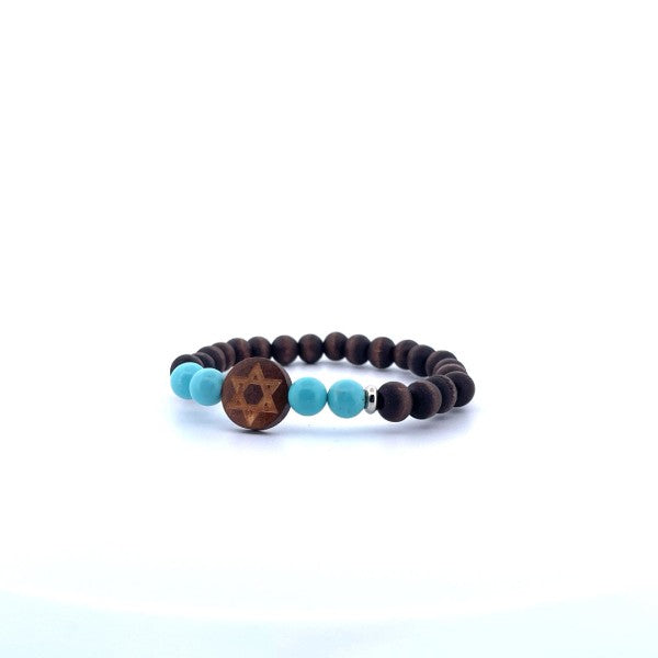 Star of David Bracelet with Natural Stones  Shop One Place