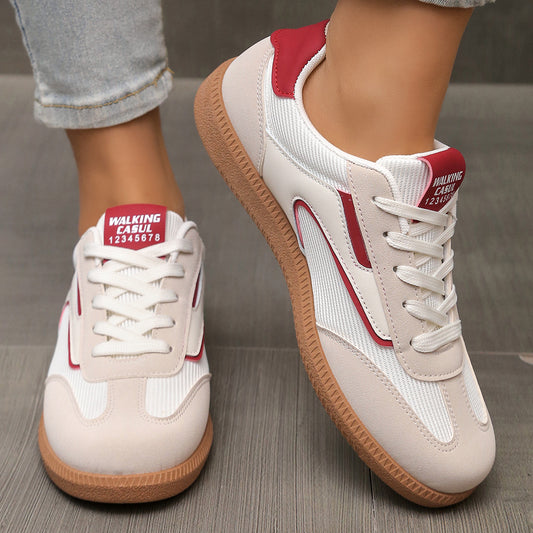Lace Up Round Toe Sneakers  Shop One Place