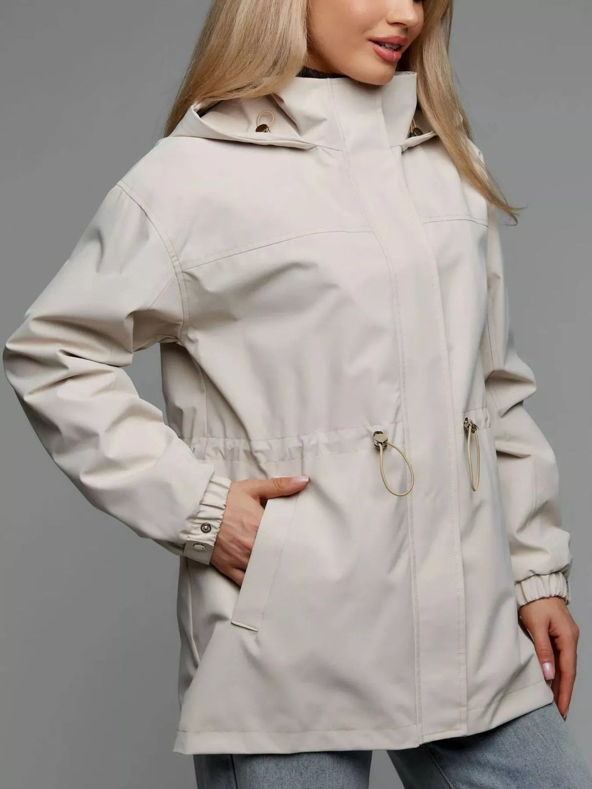 Women's Hooded Windbreaker Jacket – view 4