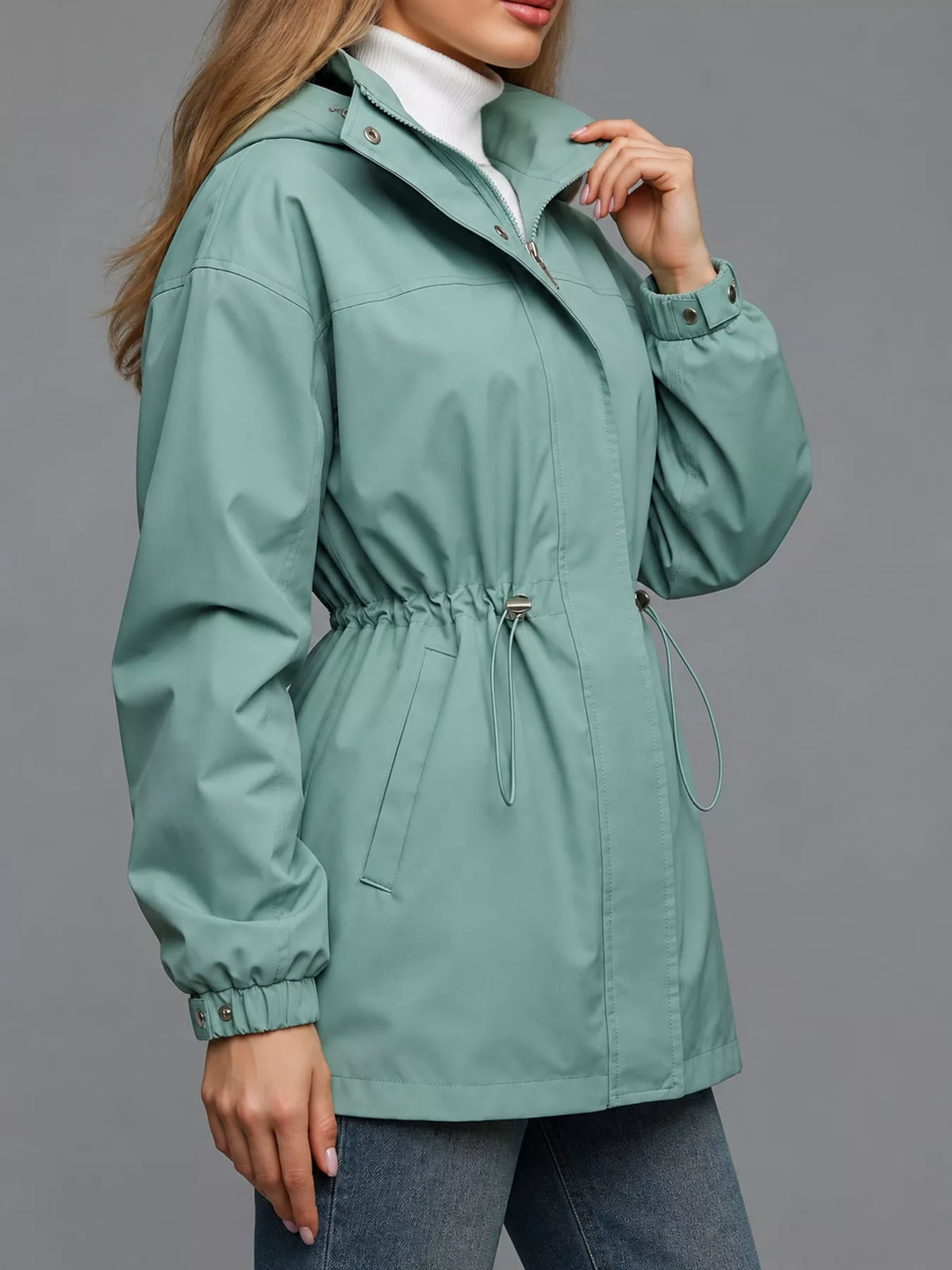 Women's Hooded Windbreaker Jacket – view 25