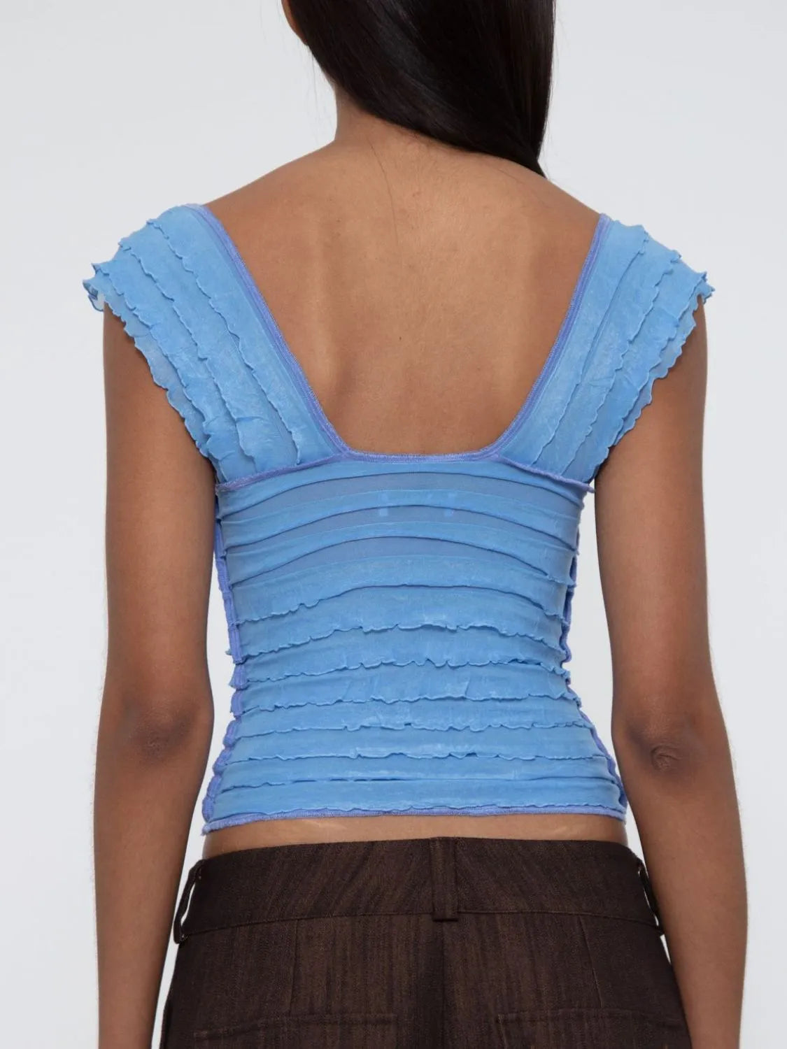 Ruched Solid Tank  Shop One Place