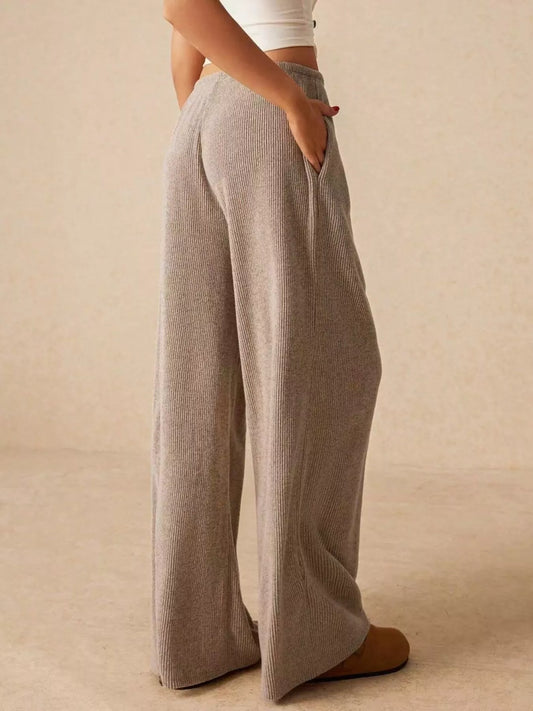 Drawstring Wide Leg Pants  Shop One Place