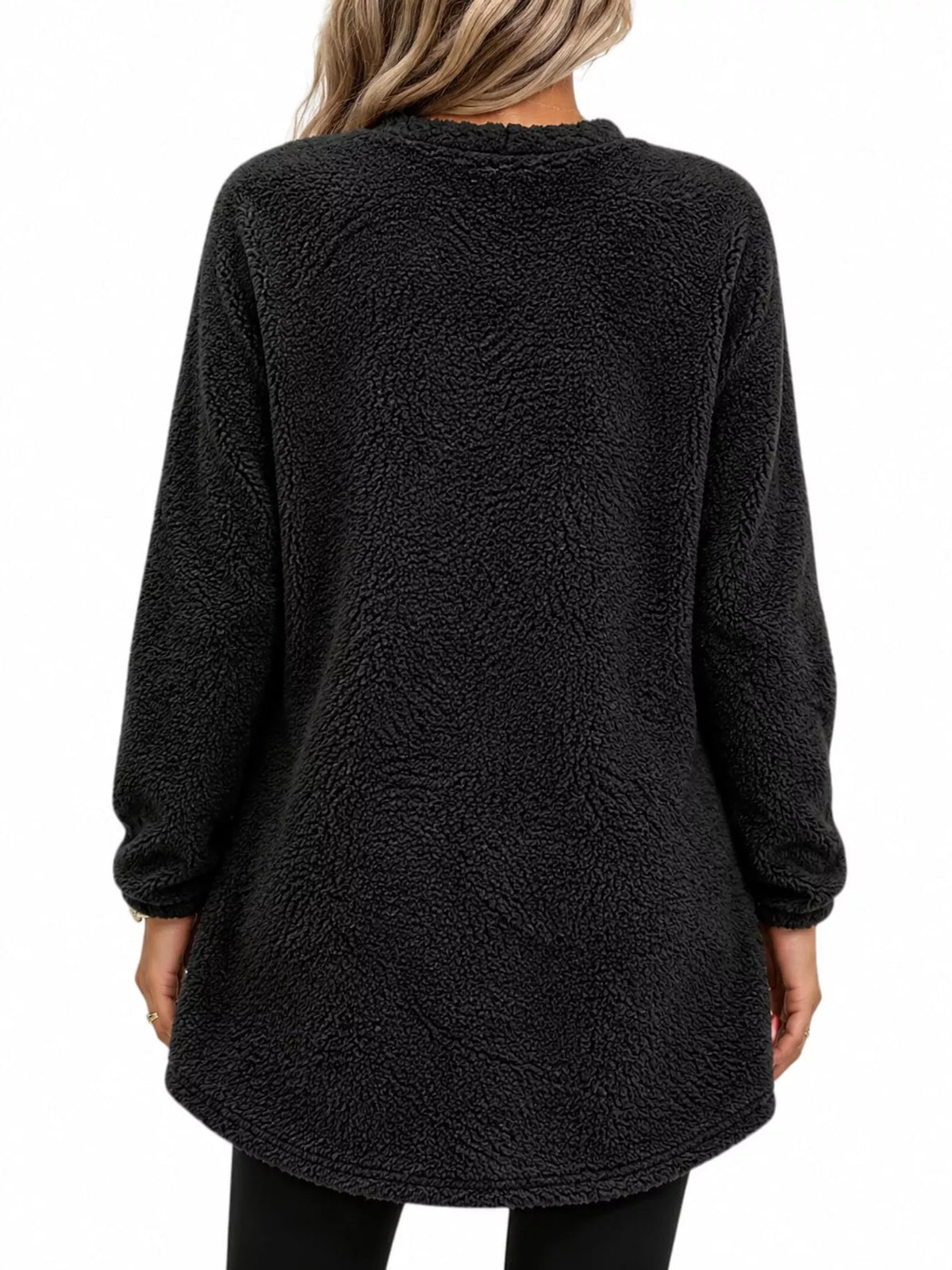 Women's Fleece Drop Shoulder Sweatshirt – view 3