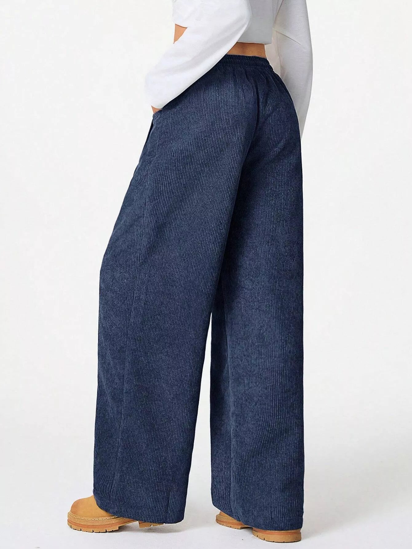 Corduroy Wide Leg Pants  Shop One Place
