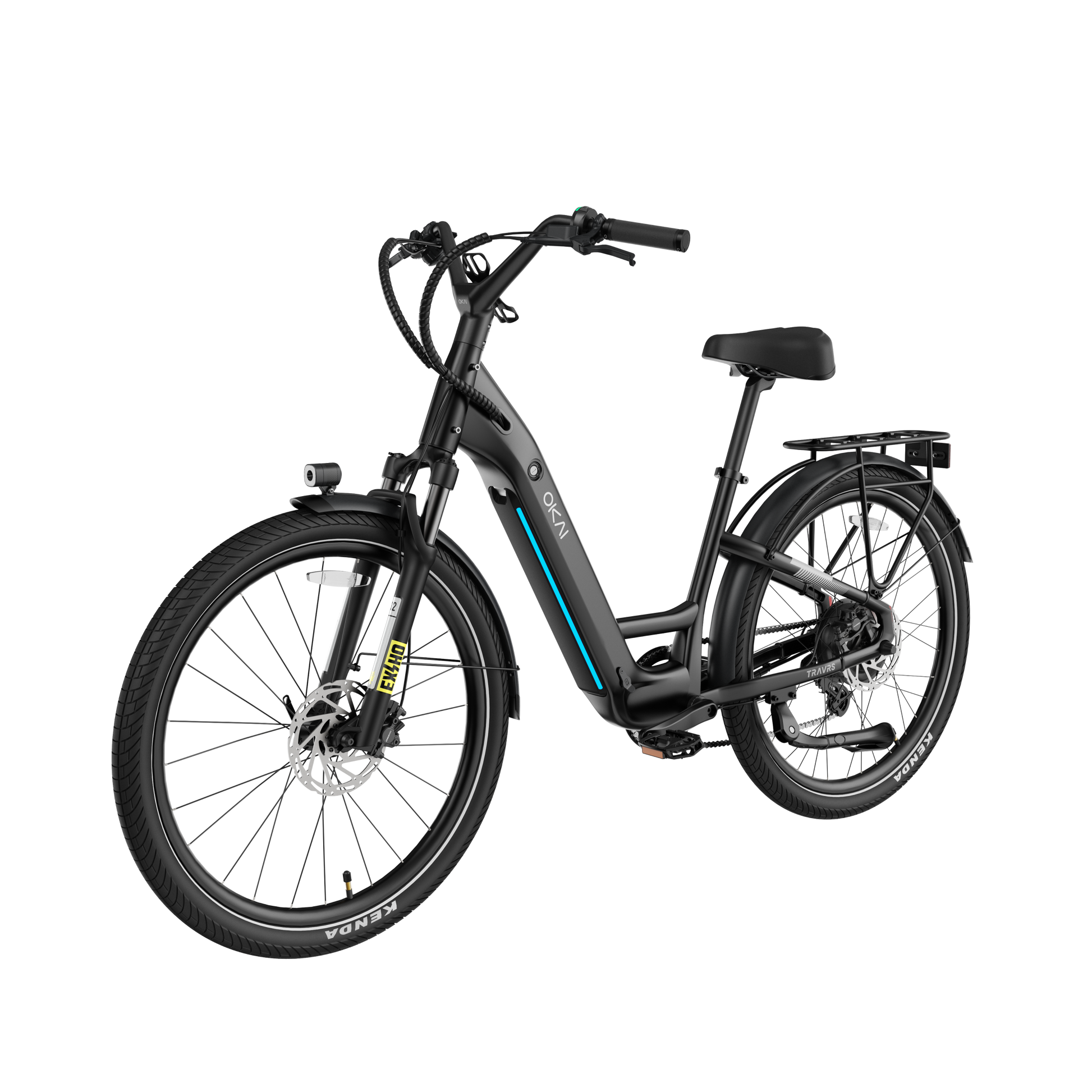 EB80 Smart Trekking E-Bike - 55 Mile Range  Shop One Place