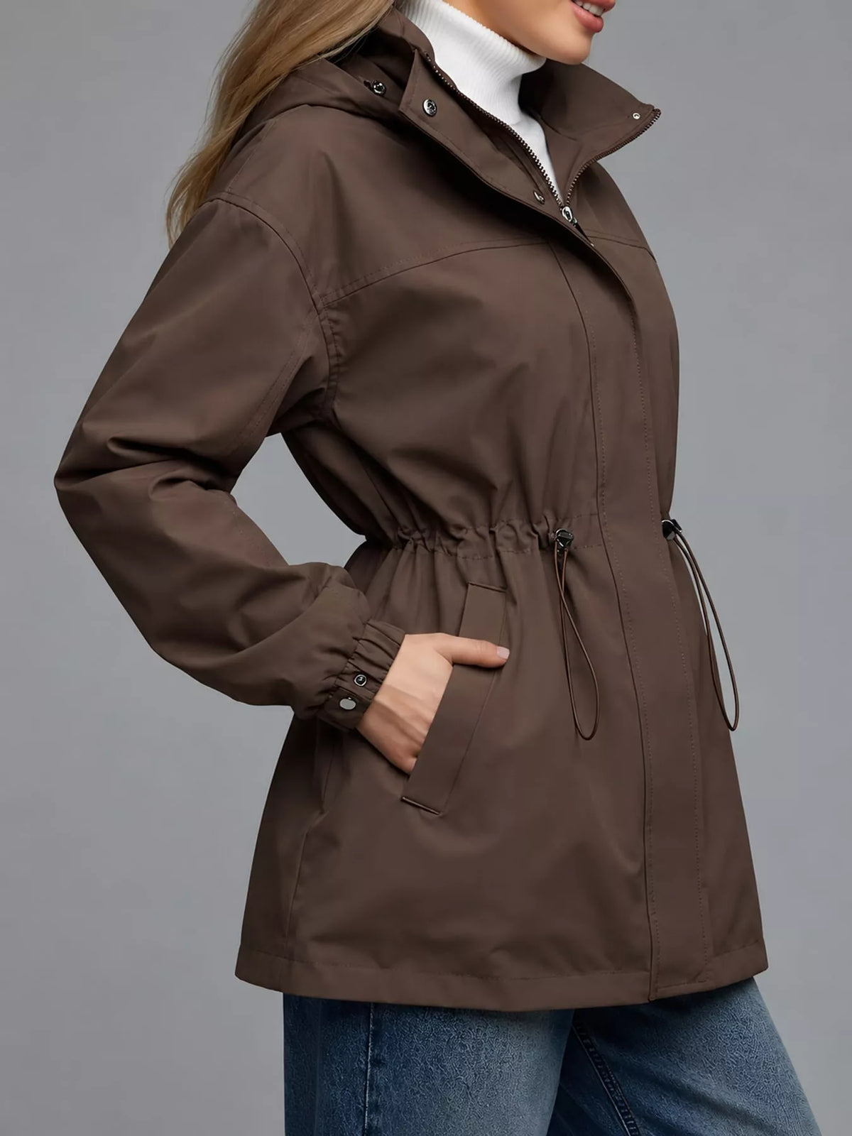 Women's Hooded Windbreaker Jacket – view 33