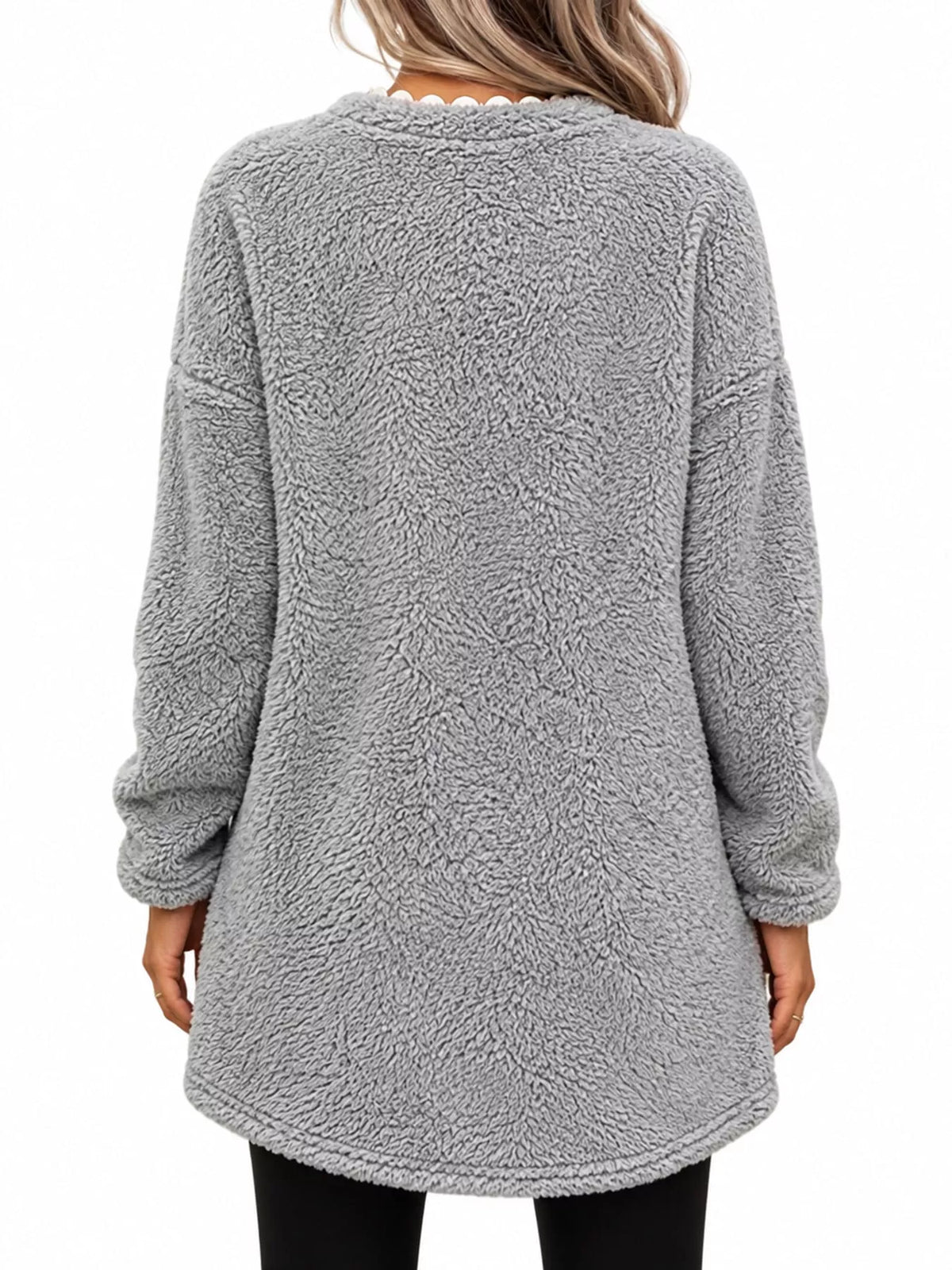 Women's Fleece Drop Shoulder Sweatshirt – view 6
