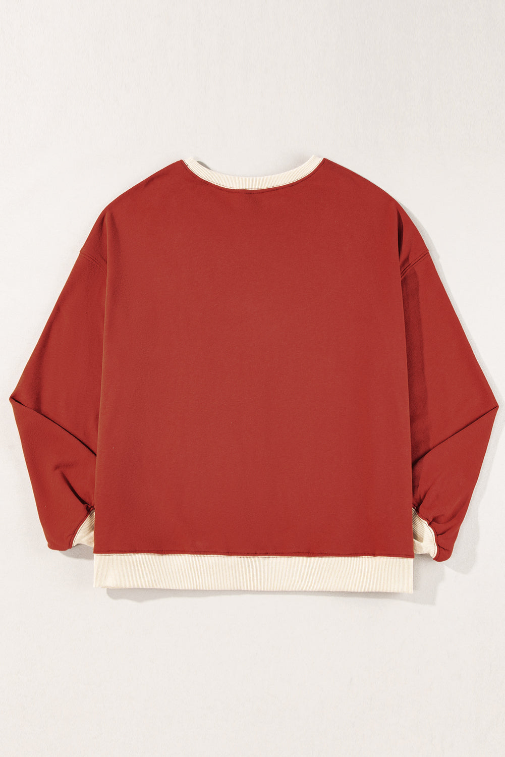 Drop Shoulder Crewneck Oversized Sweatshirt