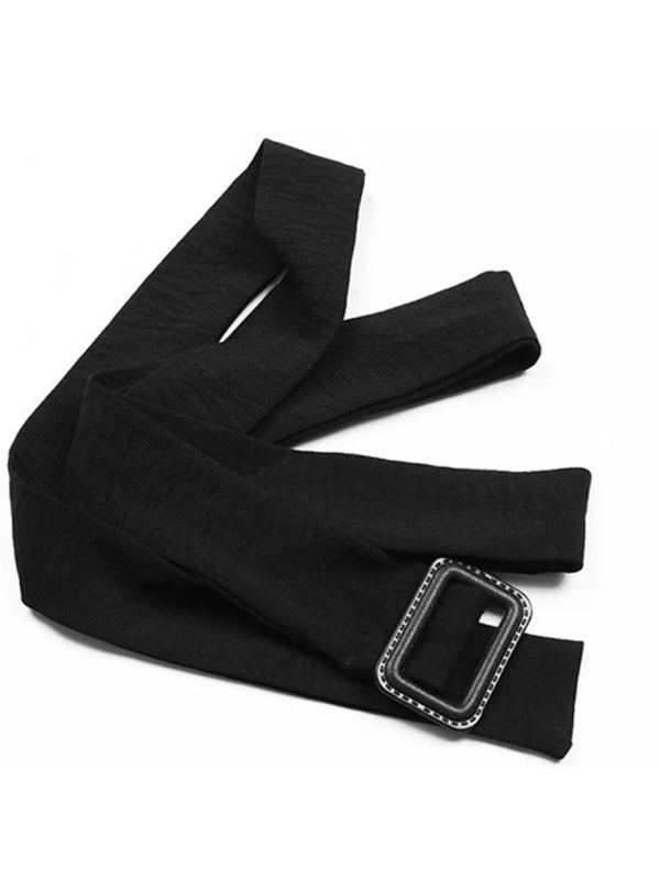 women's summer high waist wide leg casual pants with belt  Shop One Place