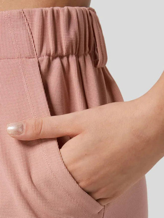 Women's Casual Loose Wide Leg Pocket High Waist Women's Pants  Shop One Place