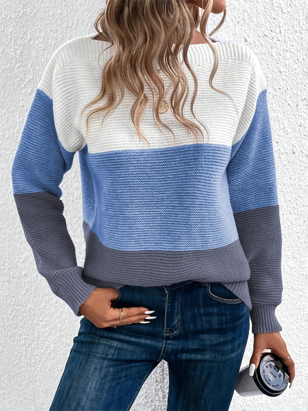 Loose crew neck sweater  Shop One Place
