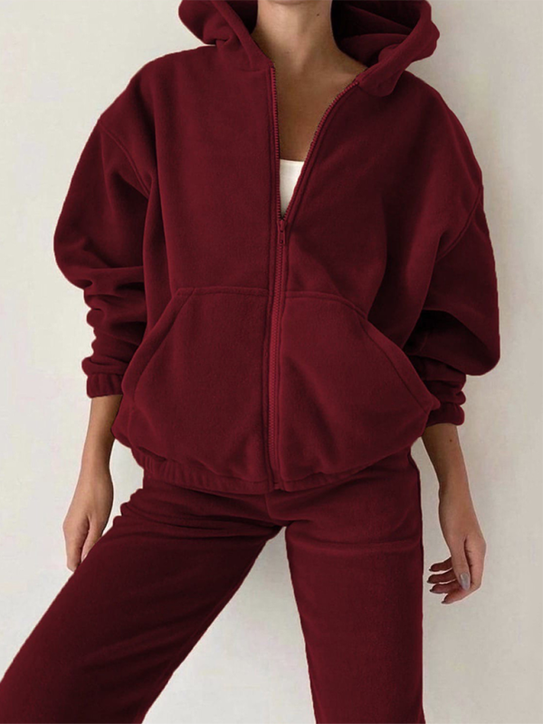 Fashion sports leisure sweater set