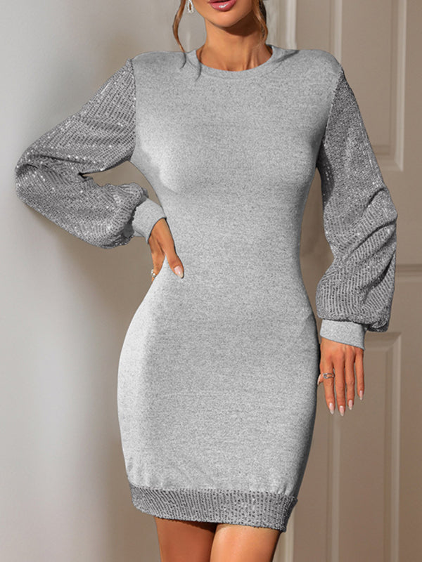 Casual mid-length pullover party dress