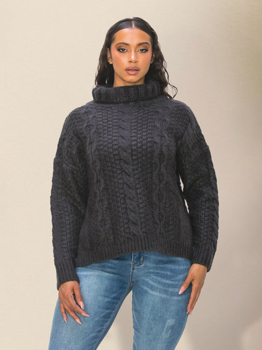 Women's BLUE color leisure knit tops