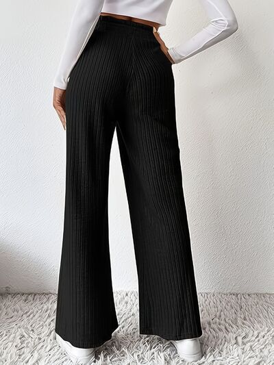 Ribbed High Waist Pants  Shop One Place