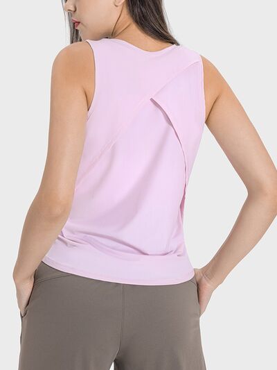 Round Neck Active Tank