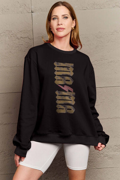 Simply Love Full Size MAMA Round Neck Sweatshirt  Shop One Place