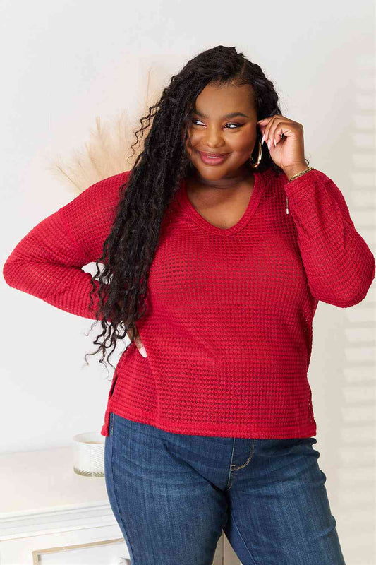 Culture Code Full Size Wide Notch Relax Top  Shop One Place