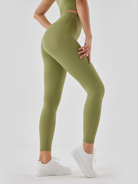 Wide Waistband Sports Leggings  Shop One Place