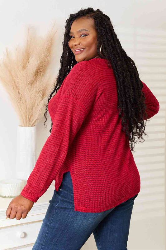 Culture Code Full Size Wide Notch Relax Top  Shop One Place