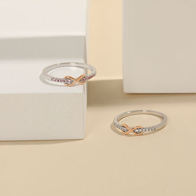 Zircon 925 Sterling Silver Ring  Shop One Place