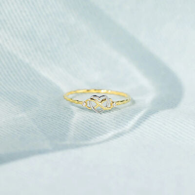 Number 8 Heart 925 Sterling Silver Ring  Shop One Place