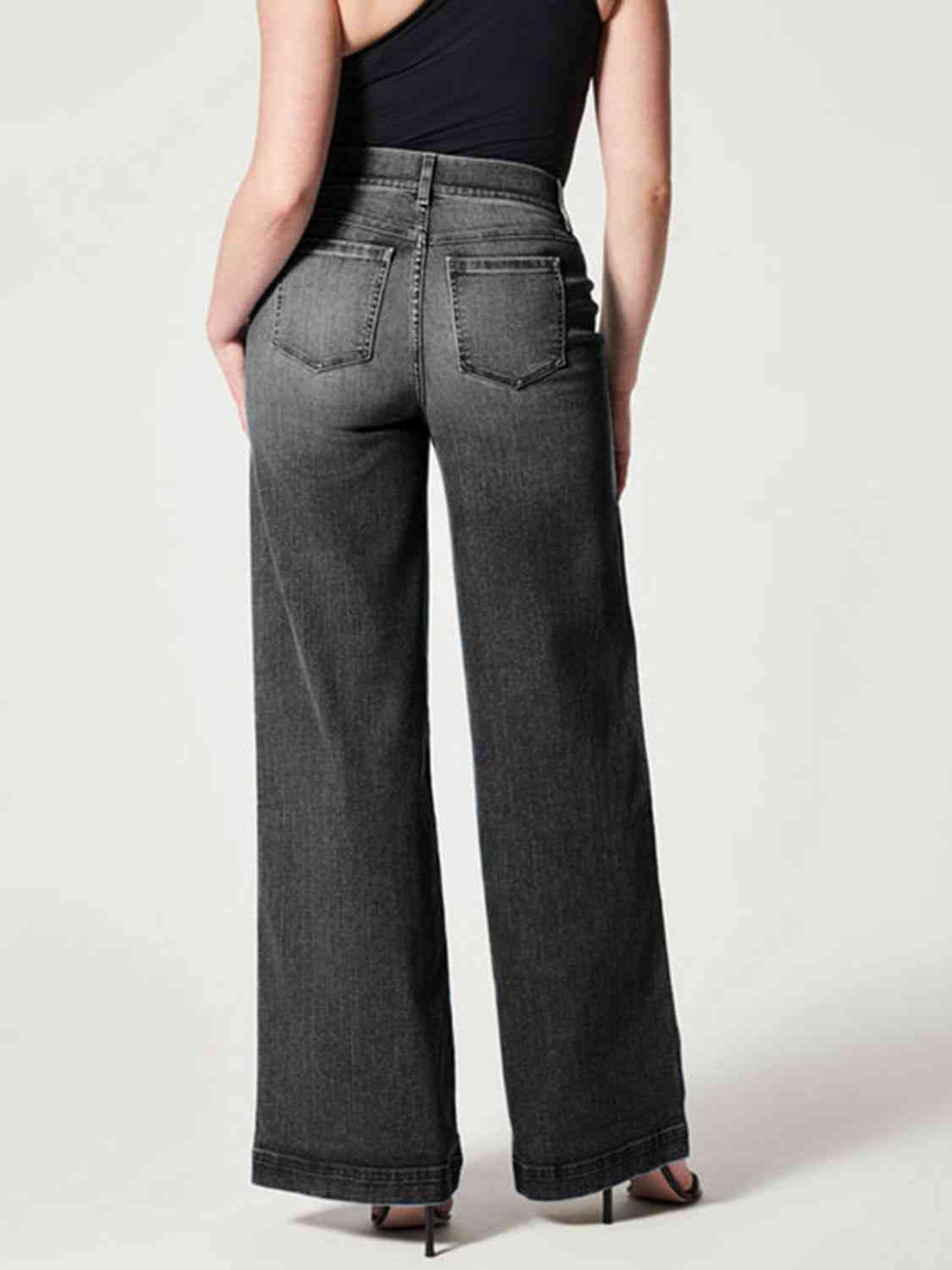 Wide Leg Long Jeans