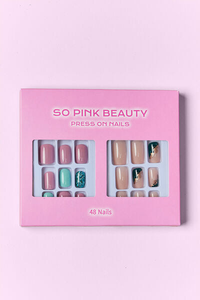 SO PINK BEAUTY Press On Nails 2 Packs  Shop One Place