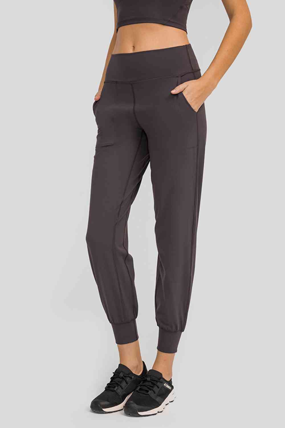Wide Waistband Slant Pocket Pants  Shop One Place