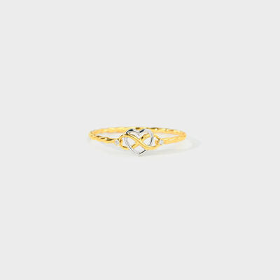 Number 8 Heart 925 Sterling Silver Ring  Shop One Place