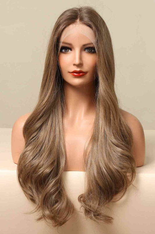 13*2" Lace Front Wigs Synthetic Long Wave 26" 150% Density in Golden Brown  Shop One Place